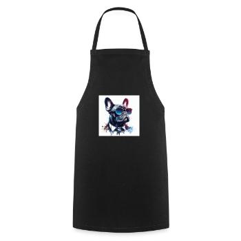 bully the godfather - Cooking Apron - black - Front - AI Model Male 185 dark (185cm)