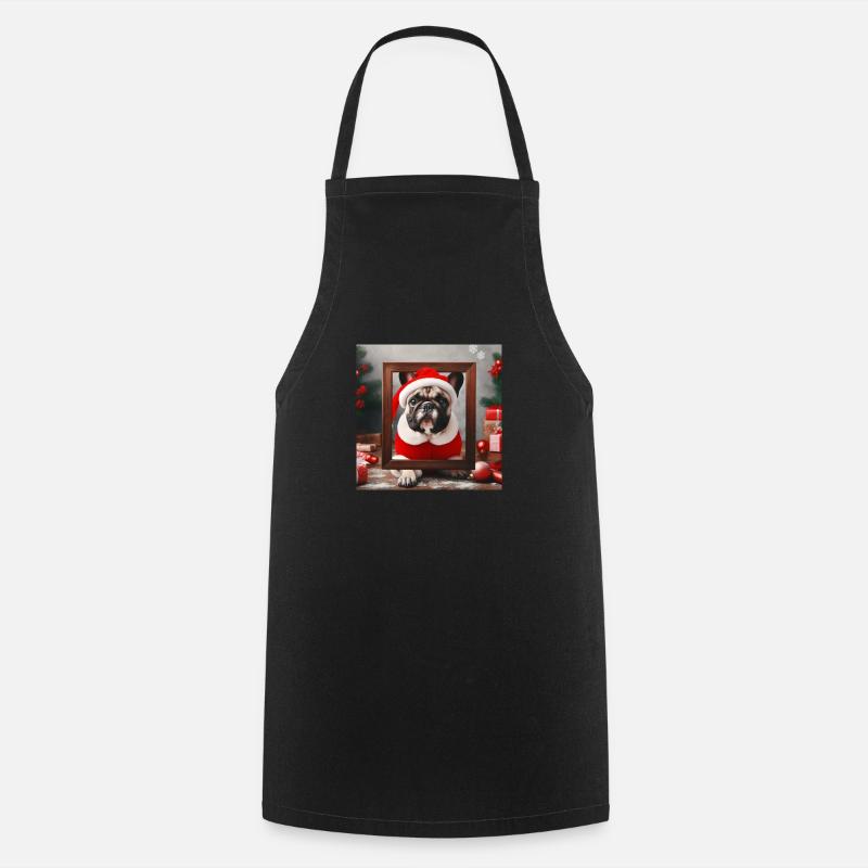 Noël d’intimidation - Tablier de cuisine - noir