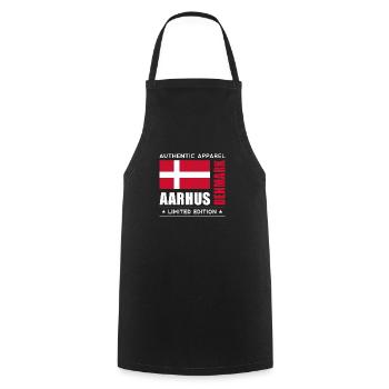 Danemark - Tablier de cuisine - noir - Devant - AI Model Male 185 dark (185cm)