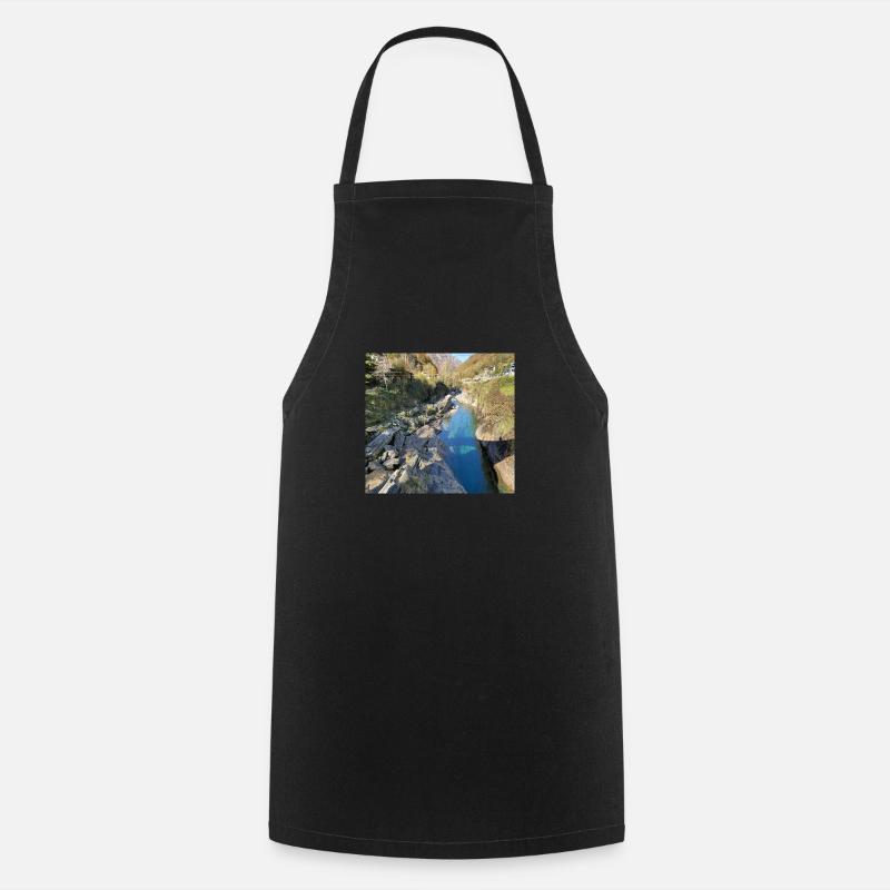 Verzasca - Cooking Apron - black
