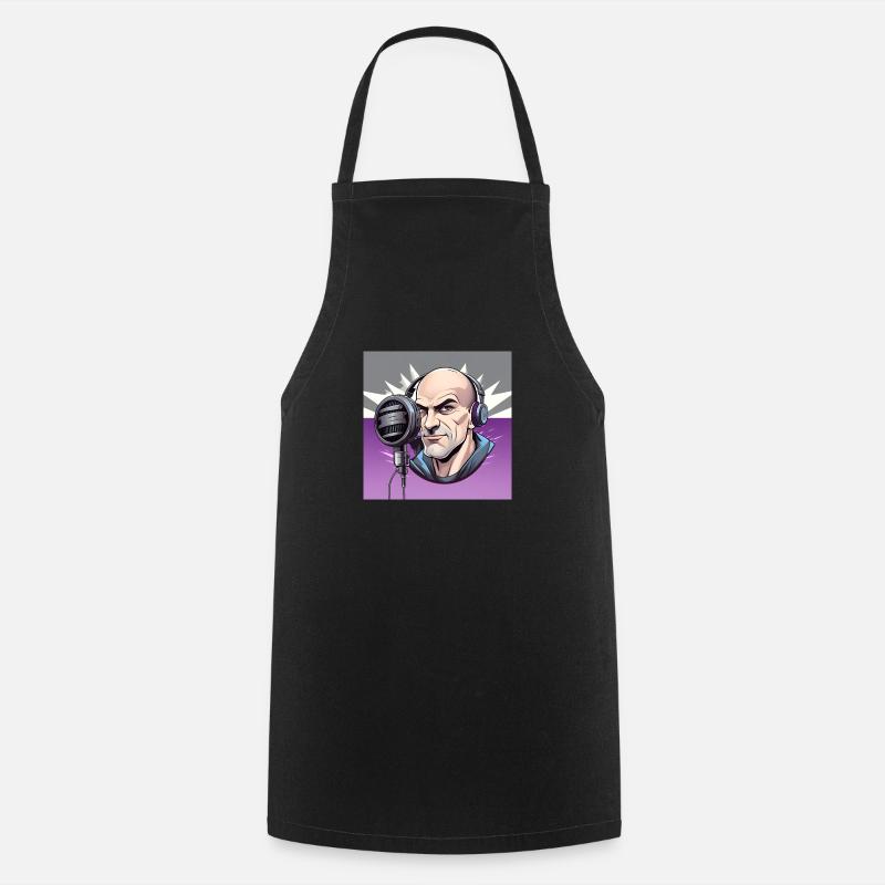 Streamer - Kochschürze - Schwarz