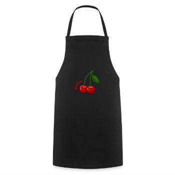 Better together - Partner Shirts 2403-24 - Cooking Apron - black - Front - AI Model Male 185 dark (185cm)