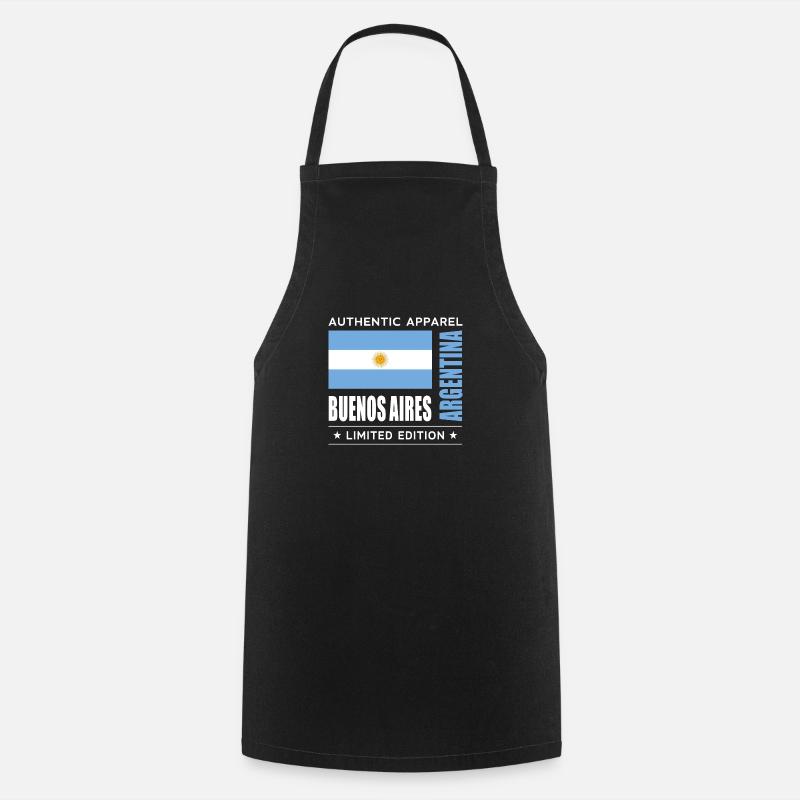 Buenos Aires - Tablier de cuisine - noir