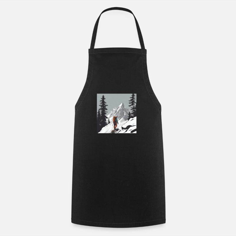 Alpinisme - Tablier de cuisine - noir