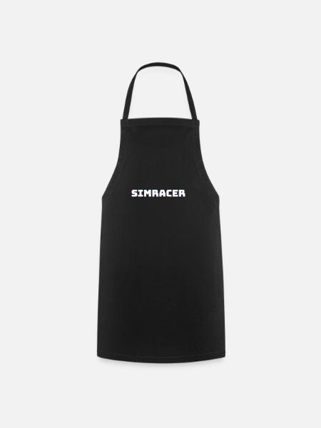 Für alle Simracing Fans - Kochschürze - Schwarz