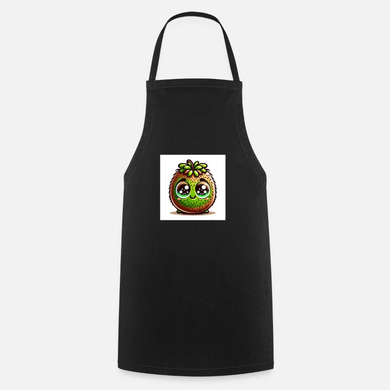 friendly Kiwi - Cooking Apron - black