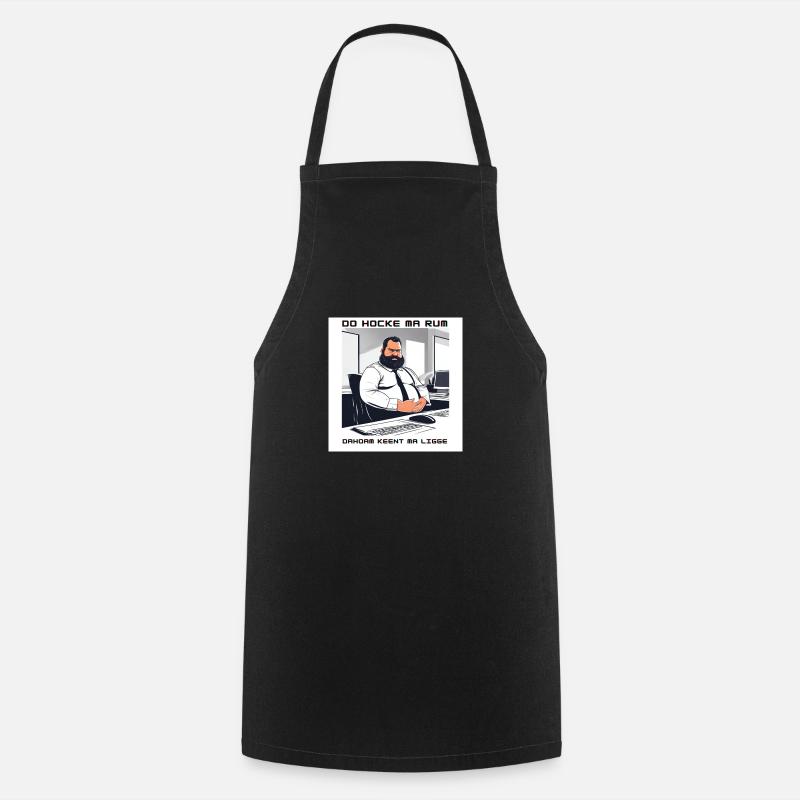 Collègue du bureau de la démotivation - Tablier de cuisine - noir