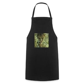 Belle mort - Tablier de cuisine - noir - Devant - AI Model Male 185 dark (185cm)