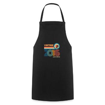 Vintage 2016 limited edition - Tablier de cuisine - noir - Devant - AI Model Male 185 dark (185cm)