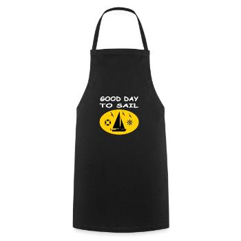 Sail - Cooking Apron - black - Front - AI Model Male 185 dark (185cm)