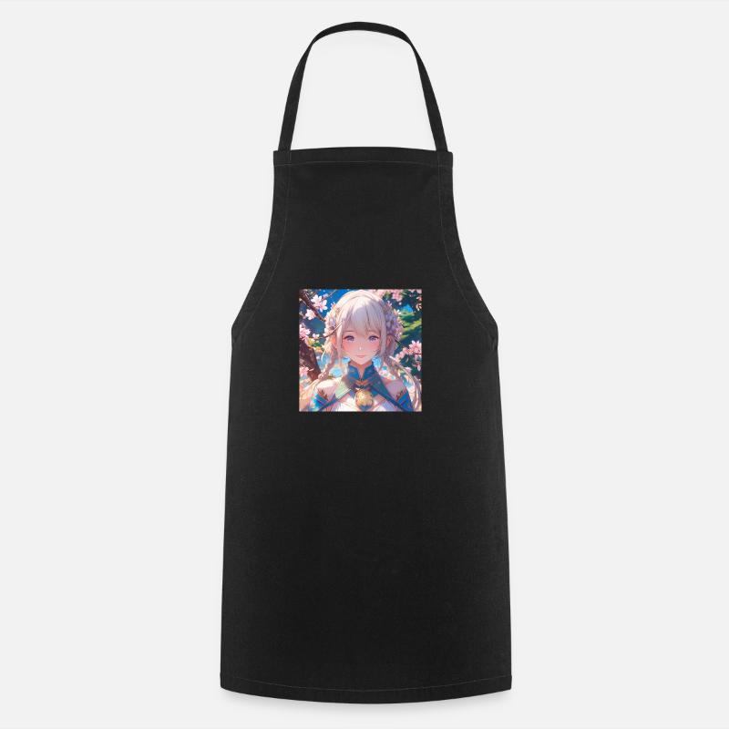 Magicians Eva - Cooking Apron - black