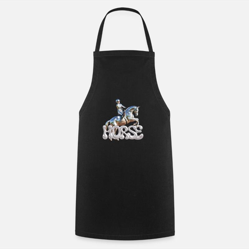 Show Jumper Chrome 2 - Cooking Apron - black
