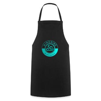 Kitesurfing Surfing Surfing - Cooking Apron - black - Front - AI Model Male 185 dark (185cm)