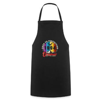 Perfection 1994 -30e anniversaire,Original - Tablier de cuisine - noir - Devant - AI Model Male 185 dark (185cm)