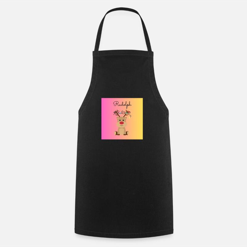 Rudolph - Tablier de cuisine - noir