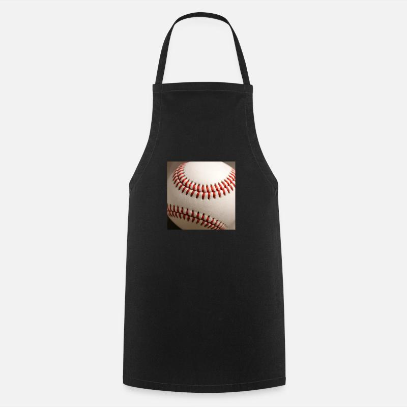 Baseball - Cooking Apron - black