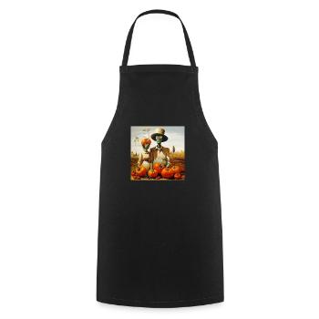 Tomato Farmer Man WomanTomato Landscape Surreal - Cooking Apron - black - Front - AI Model Male 185 dark (185cm)