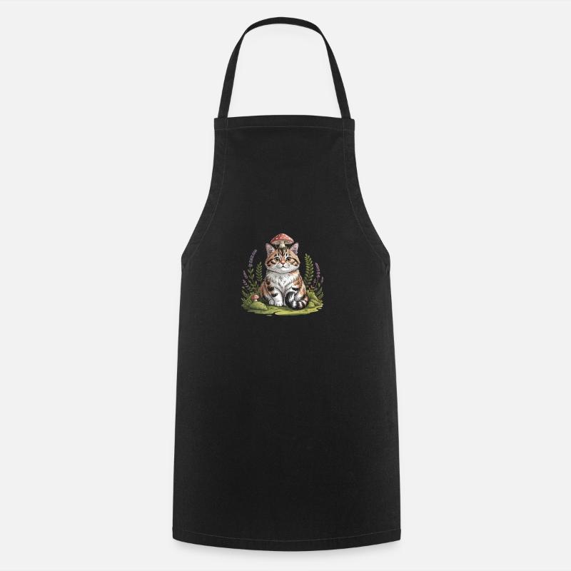 The Forager - Cooking Apron - black