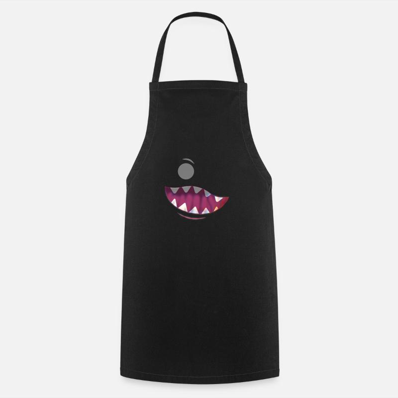 Petit monstre - Tablier de cuisine - noir