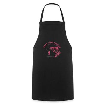 fish, fish, fishing, lake, sea, fishing, fauna, exotic - Cooking Apron - black - Front - AI Model Male 185 dark (185cm)