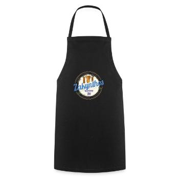 Zakynthos Island in Greece Vintage Souvenir - Cooking Apron - black - Front - AI Model Male 185 dark (185cm)