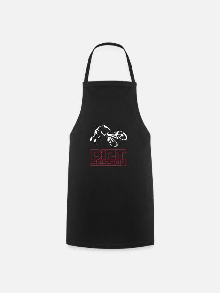 Dirt Session - Cooking Apron - black