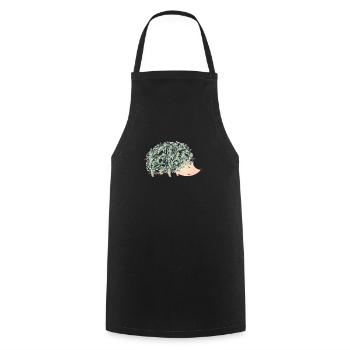 Hérisson - Tablier de cuisine - noir - Devant - AI Model Male 185 dark (185cm)