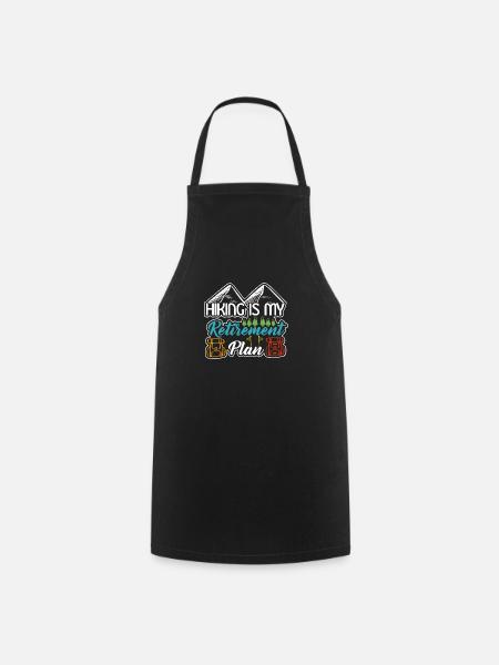Hiking is my Retirement Plan this year - Tablier de cuisine - noir