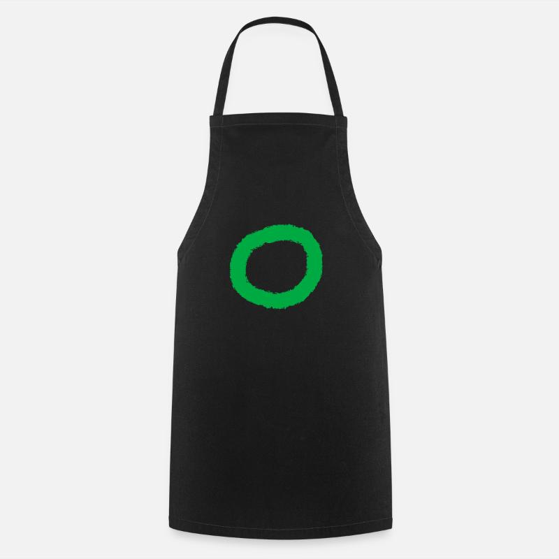Circle Manch - Cooking Apron - black