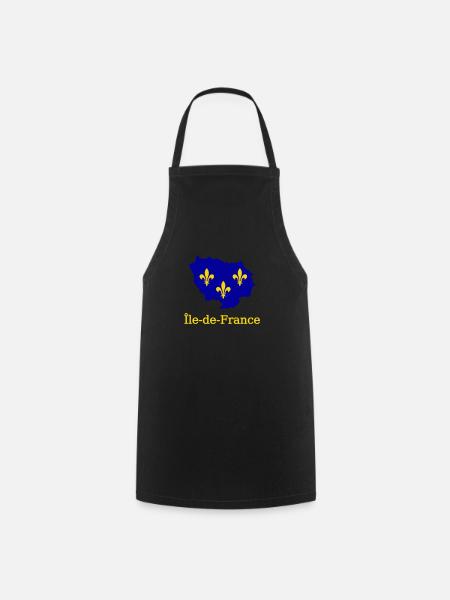 Île de France - Kochschürze - Schwarz