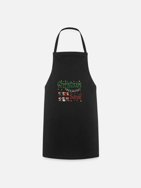 Christmas Squad - Cooking Apron - black