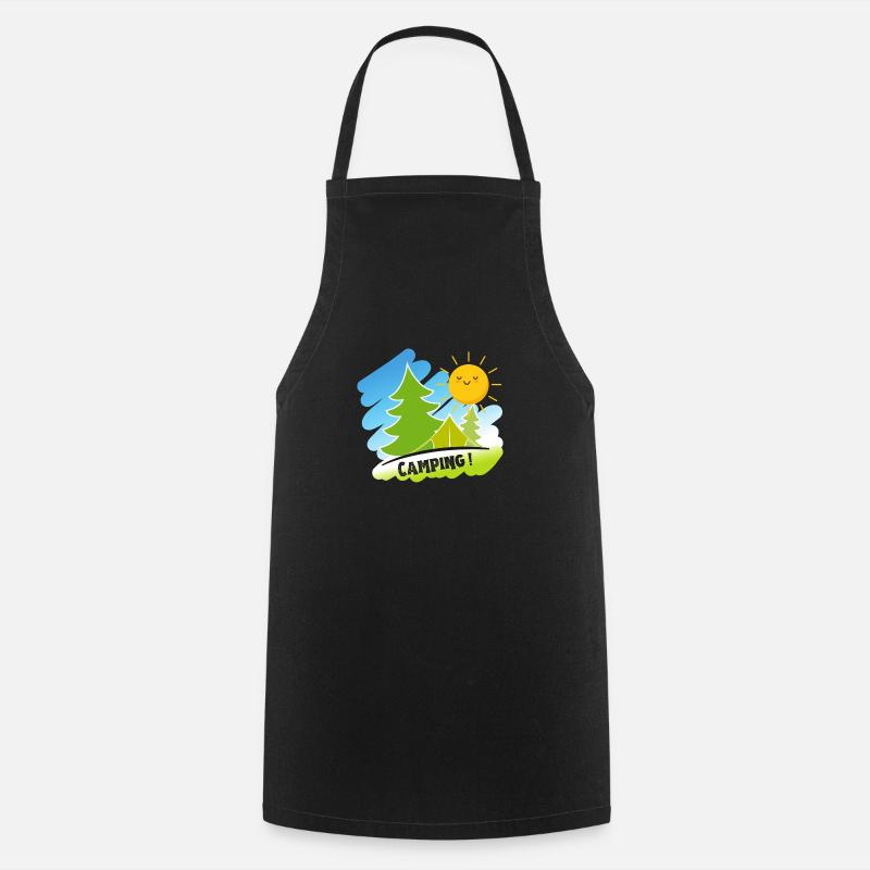 Camping - Kochschürze - Schwarz