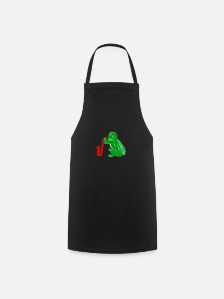 Saxofrog - Kochschürze - Schwarz