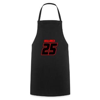 Mallorca 25 Trikot - Kochschürze - Schwarz - Vorne - AI Model Male 185 dark (185cm)