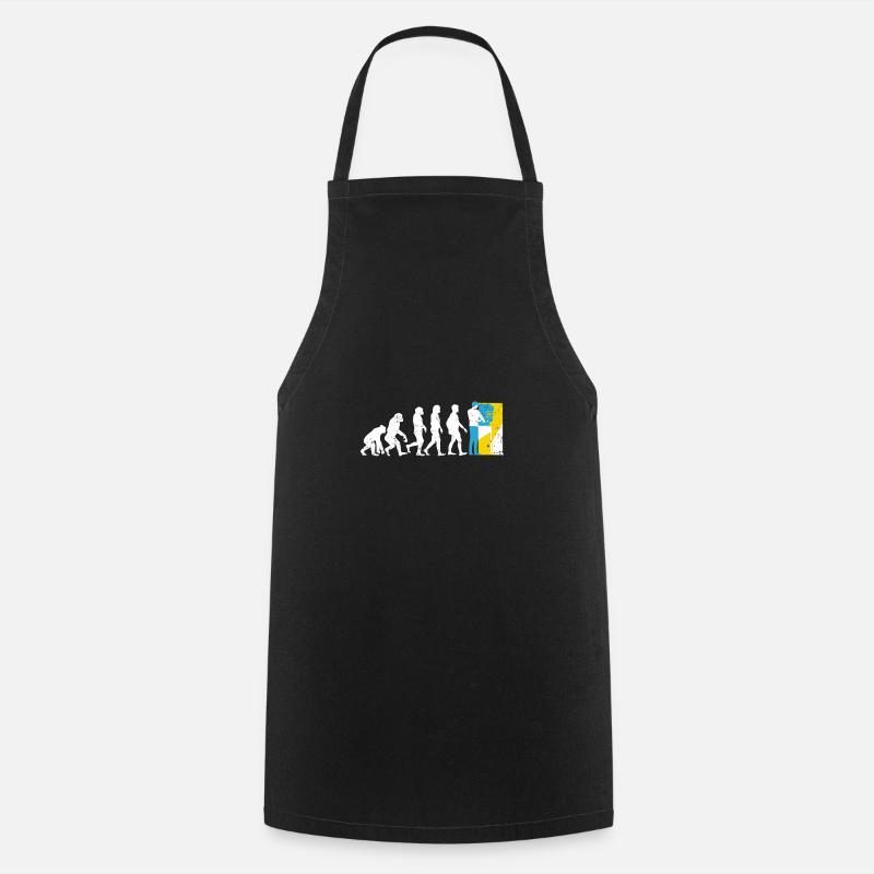 Evolution Arcade - Tablier de cuisine - noir