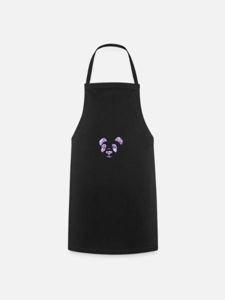 panda - Cooking Apron - black