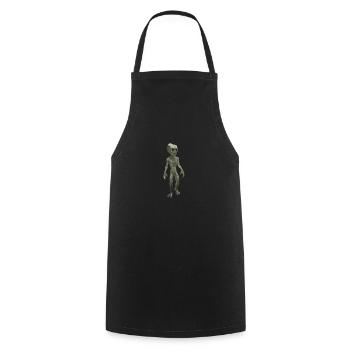 echter Ausländer - Kochschürze - Schwarz - Vorne - AI Model Male 185 dark (185cm)