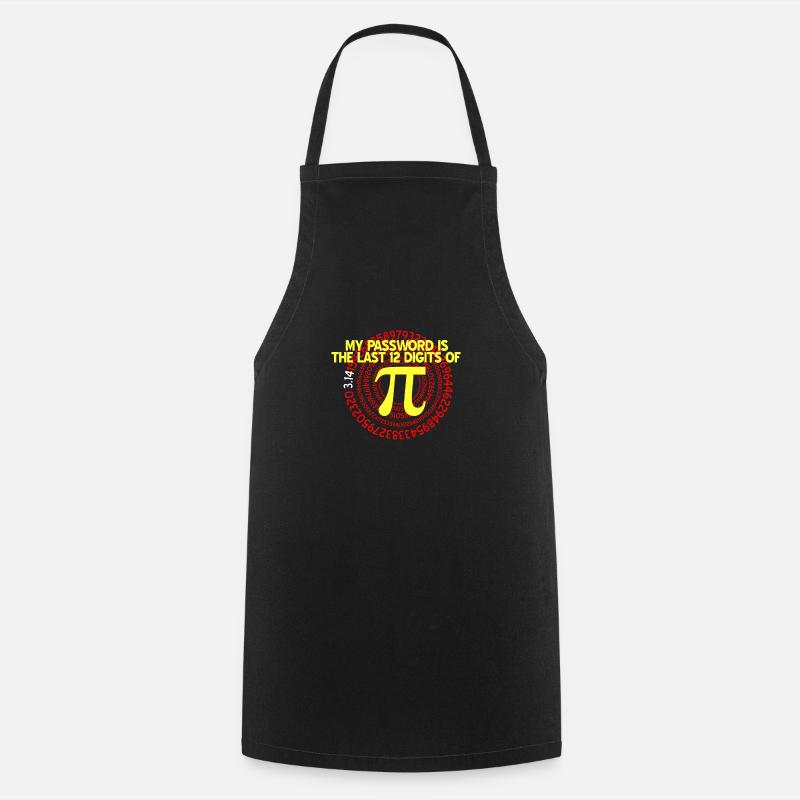 Pi Day - Kochschürze - Schwarz