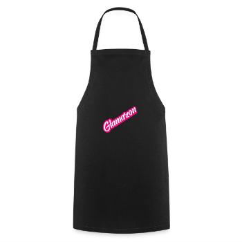 glamazon - Kochschürze - Schwarz - Vorne - AI Model Male 185 dark (185cm)