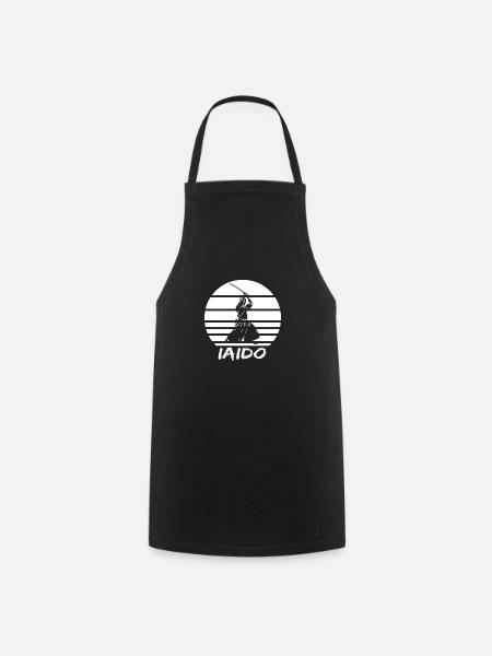 Iaido - Tablier de cuisine - noir