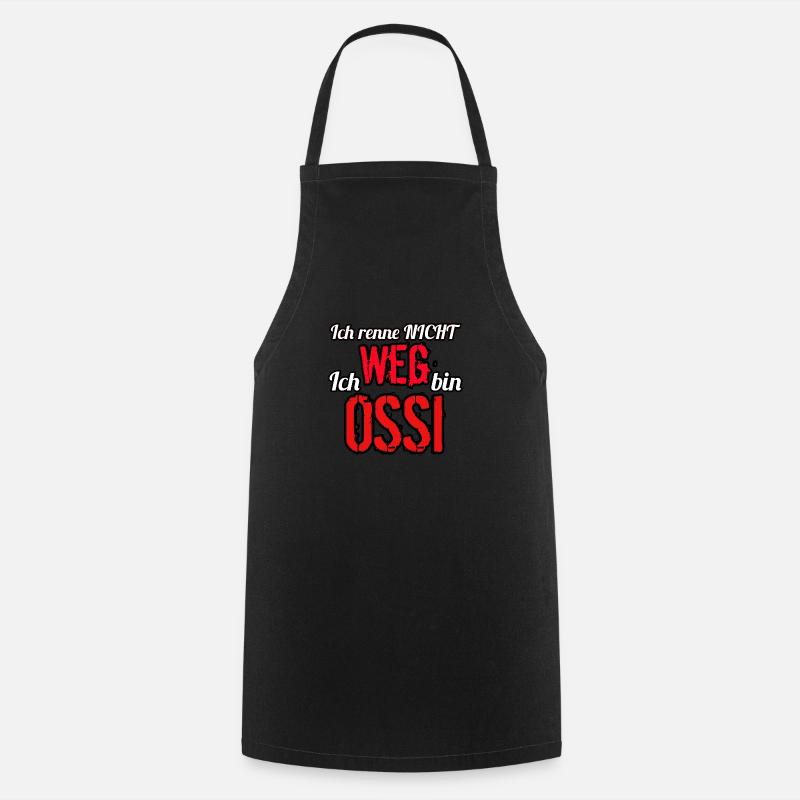 Ossi - Kochschürze - Schwarz