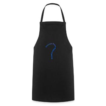 Kunst Streit Kunstwerk Design Fashion Stil Style - Kochschürze - Schwarz - Vorne - AI Model Male 185 dark (185cm)