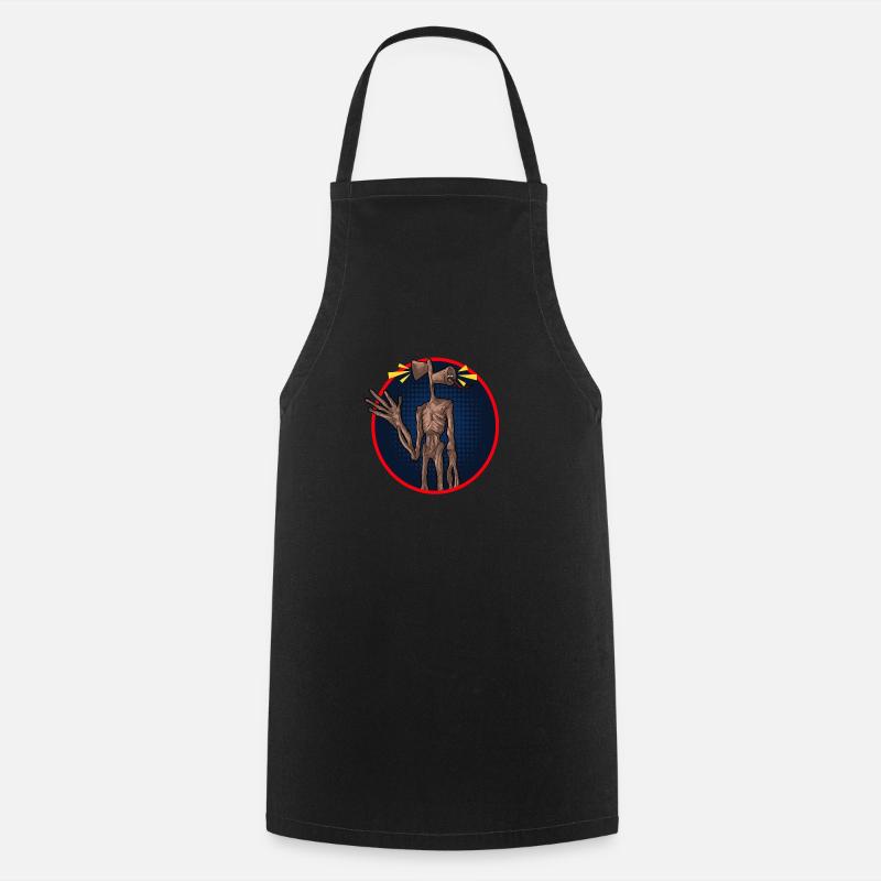 Siren Head - Cooking Apron - black