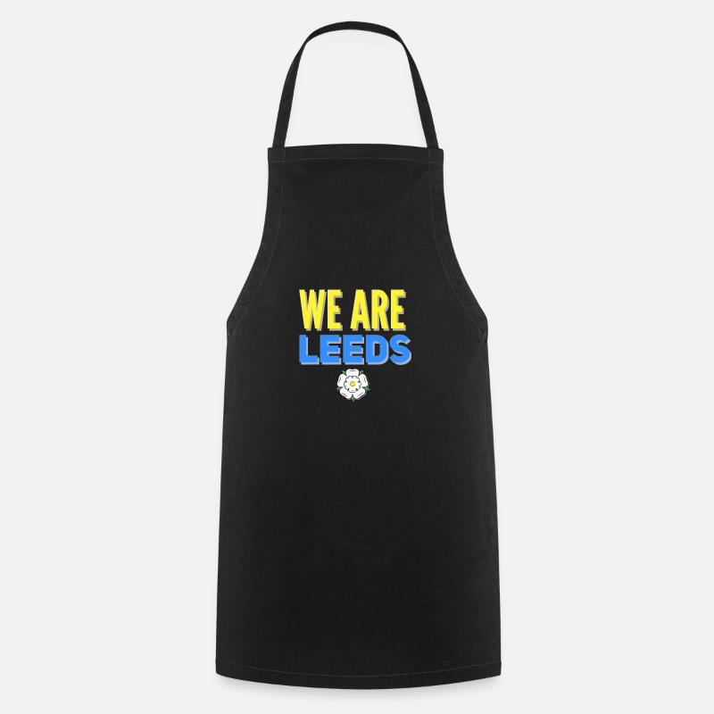 Leeds Yorkshire - Tablier de cuisine - noir
