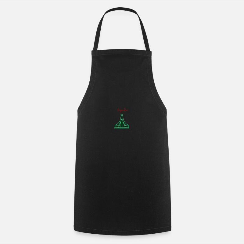 Alger Roi - Tablier de cuisine - noir