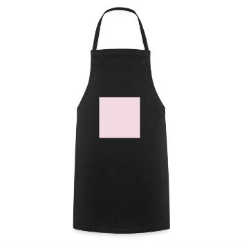 Pink, pink, dark pink (also customizable) - Cooking Apron - black - Front - AI Model Male 185 dark (185cm)