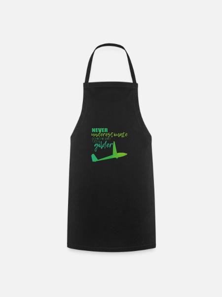 Gliding gliders - Cooking Apron - black