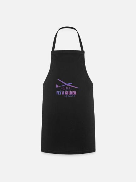 Gliding gliders - Cooking Apron - black