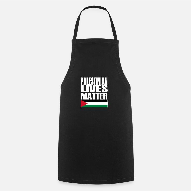 Les vies palestiniennes comptent - Tablier de cuisine - noir