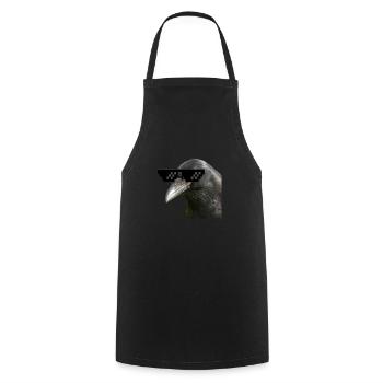LilCrow - Tablier de cuisine - noir - Devant - AI Model Male 185 dark (185cm)